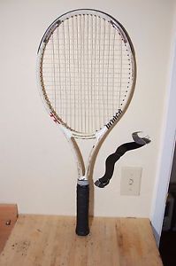 PRINCE TT TRIPLE THREAT TUNGSTEN WARRIOR OS OVERSIZE 4 5/8 TENNIS RACKET