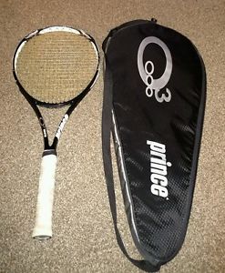 Prince O3 White Midplus M+ 16x19 Tennis Racquet L3 (4 3/8") Used