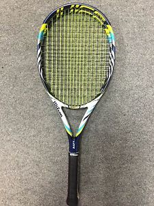 Wilson Amplifeel 360 100L 4 1/8 STRUNG (Tennis Racket Racquet Lite Light 279g)