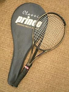 Prince Classic Graphite Pro LX Mid Plus 4-1/4" Grip w/Case - FREE SHIPPING!
