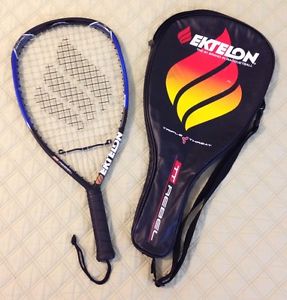 PRINCE EKTELON TT REBEL PL1600 GRAPHITE RACQUETBALL RACKET MINT W/NEW GRIP CASE