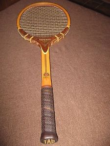 Vintage Tad Davis Imperial Tennis Racquet  USA