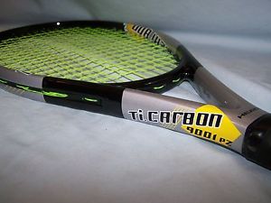HEAD TI CARBON 9001PZ OS TENNIS RACQUET TITANIUM MESH RACQUET 4 3/8- Racket