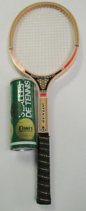 Vintage Dunlop Maxply Superlight Tennis Racquet - Used - & Court Tennis Balls (