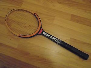 Donnay Allwood Bjorn Borg Tennis Racquet. 4 3/8 L. Excellent.