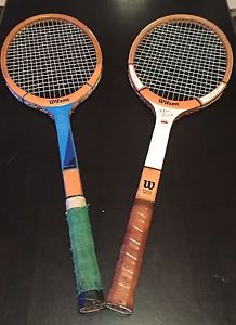 Lot Of 2 Vintage Tennis Racquet. Wilson Chris Evert