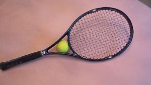 Wilson Pro Staff tennis racquet, 95 sq. in, Aire Shell, 4-1/4 GRIP, PWS frame