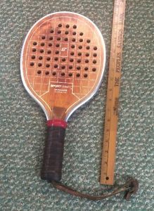 SPORT CRAFT PADDLE RACQUETS - VANGUARD MODEL-PADDLEBALL PLATFORM TENNIS – REAL N