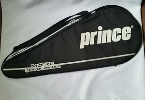 Prince Black More Performance Tennis Racquet Cover Bag Case
