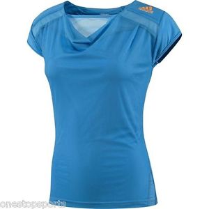 adidas mujer / niña azul Adizero tennis tapa Deportivo Tapa Tallas XS, S & M