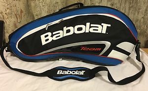 Babolat Team Tennis Racquet Carry Bag Blue Black
