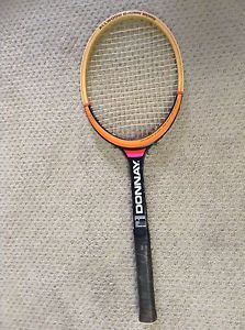 vintage 70s *DONNAY Bjorn Borg Allwood* autograph tennis racket Made in Belgium