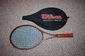 Wilson Jack Kramer Staff 110sq Head Size Tennis Racquet 4.1/2 Grip