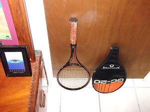 SPALDING GC-20 Graphite Fiberglass Tennis Racket Rare Vtg Racquet 4 1/2 + Cover