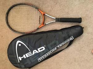 Head TI Radical Tennis Oversize Raquet with Case