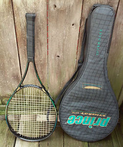Prince Synergy Lite Liquid Crystal Polymer Oversize Tennis Racquet Racket W/Case
