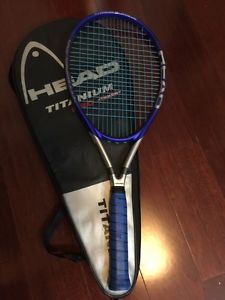 Head Tennis racquet Ti S1 Supreme Titanium Grip 4 5/8-IMMACULATE!!!