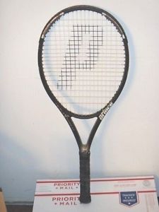 PRINCE - TRIPLE THREAT- STEALTH - OVERSIZE  TENNIS RACQUET ( USED ) )