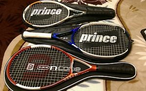 Prince TT Cloud Tennis Racquet - Titanium  Carbon -mint conditition  3 rackets