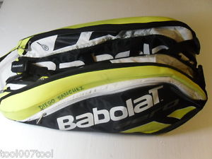 Babolat  Aero 12 Pack Tennis Racquet Bag Yellow Used Nadal Signature Series
