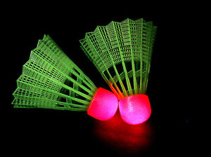 US 3pc LED Lightweight & A luxurious Badminton shuttlecocks Available day night