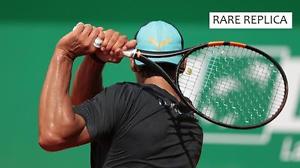 REPLICA Rafael Nadal Babolat Pure Aero 4 3/8 STRUNG (Tennis Racket RARE PAINTJOB