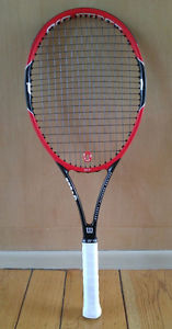 Wilson Pro Staff 97 Tennis Racquet (4 - 1/4) excellent condition - new strings