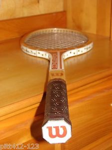 VINTAGE WILSON CONQUEROR WOOD TENNIS RACQUET 