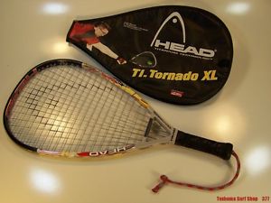 HEAD TI. Tornado RACQUETBALL RACQUET Titanuim Tech Sudsy Monchik anti torsion