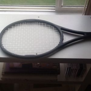 Wilson Pro Staff 85 Tennis Racquet painted black