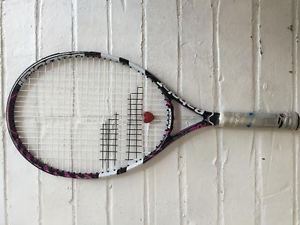 Babolat Junior Pure Drive 23" tennis racquet Pink/black grip 000 (3 3/4)