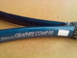 Prince Graphite Comp 90 Graphite Fiberglass Tennis Racket with carrying case