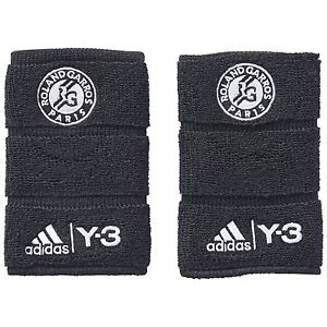 Adidas Y3 Roland Garros Grande Tenis Muñequeras Banda Sudor Deporte Gimnasio