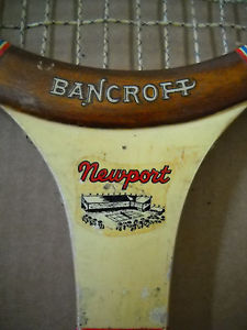 Bancroft Newport Wood Tennis Racket