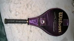 WILSON APT SPS SUPERLIGHT OVERSIZE GRAPHITE TENNIS RACQUET  W/ COVER Make Offer!