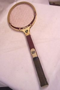 VINTAGE WILSON 1960'S EMBASSY WOODEN MODEL TENNIS RACQUET RACKET 4 3/8 GRIP
