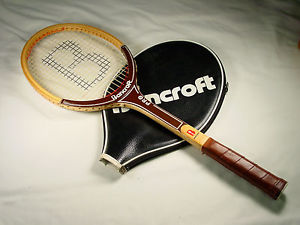 Vintage Bancroft Wimbledon Pro Wood Wooden Tennis Racquet - 4-1/2