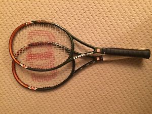 Wilson Hyper Pro staff 6.5 95 head 41/2 grip Tennis Racquets Excellent Condition
