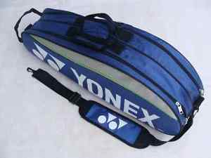 New YONEX Badminton Blue Single Strap Should Bag Hold 4-6 Racquet US Seller