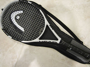 HEAD FLEXPOINT FXP 10 OS RACQUET (4 3/8) NEW STRINGS / GRIP!!