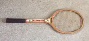 Vintage Dunlop V The Volley Wooden Tennis Racquet Racket