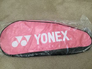 New YONEX Badminton Pink Single Strap Should Bag Hold 4-6 Racquet US Seller