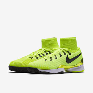 NIKECOURT AIR ZOOM ULTRAFLY MEN SIZES 8.5-13 BLACK/BLACK/BLACK
