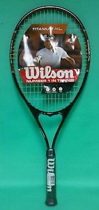 Wilson TITANIUM XL Tennis Racquet   Never Used