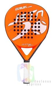 Pala de padel Just Ten Bruck Fluor 2016 naranja/blanco ¡Nueva a estrenar! Head