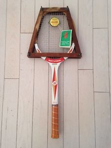 Vintage National Cougar Tennis Racket New With Tags Press Sporting Goods M 4 5/8