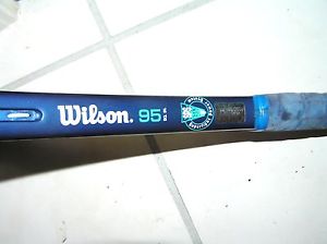 Wilson Graphite Aggressor 8.5si Tennis Racket SPS 95 Rare Vtg PWS Racquet 4 1/4