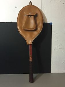 Vintage Bancroft Tennis Racket EPOXISTEEL Composite Model Glass Powered