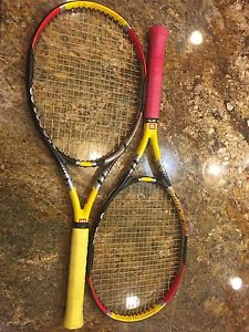 TWO Wilson Hyper Pro Staff 5.1 Surge X 27.5