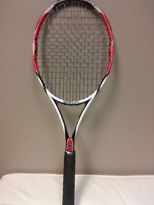 Wilson K-factor 6.1 95X 4 3/8 grip new strings rpm 58lbs